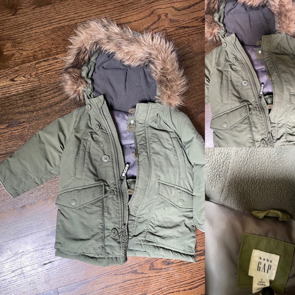 Baby Gap toddler boy 2t winter coat